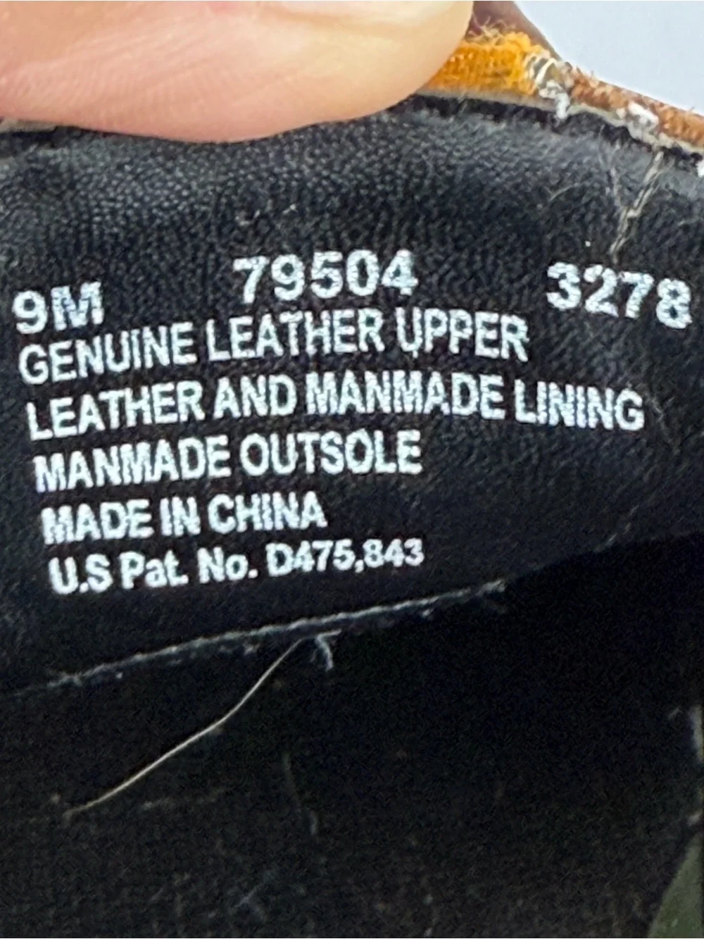 Timberland brown leather